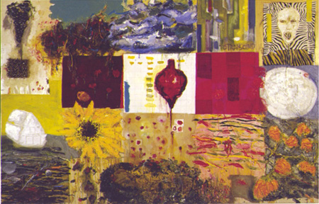 450x288 Danforth Art Exhibitions Joan Snyder - Snyder Painting