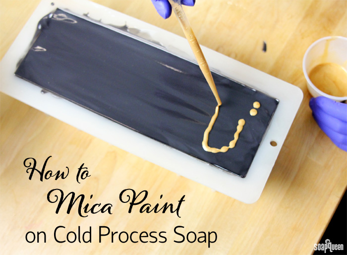 700x514 How To Mica Paint On Cold Process Soap - Soap Painting