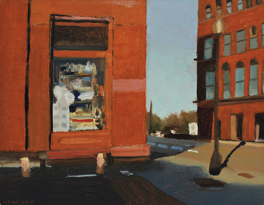 879x684 Richard Sober Zanesville Early Morning - Sober Painting