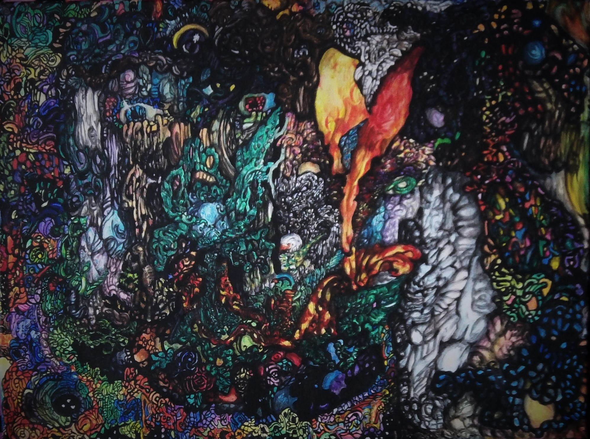 1994x1482 Sober Percival Vince Foundmyself - Sober Painting