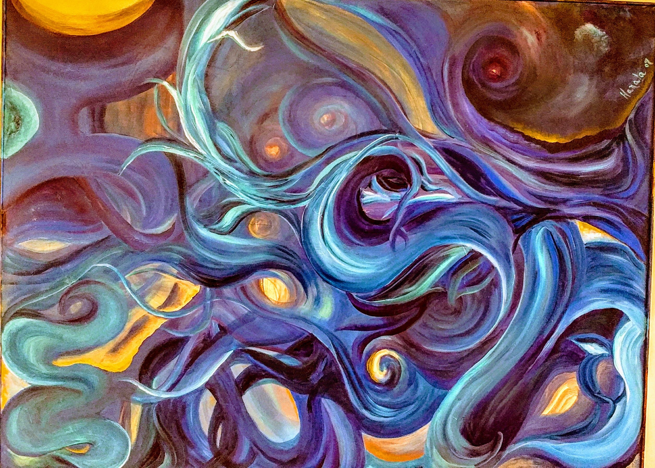 2513x1798 Art - Sober Painting