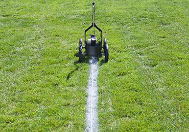 370x260 Plastic Sockets Markers Permanent Foam Wedge In Ground Soccer Field. - Soccer Field Painting