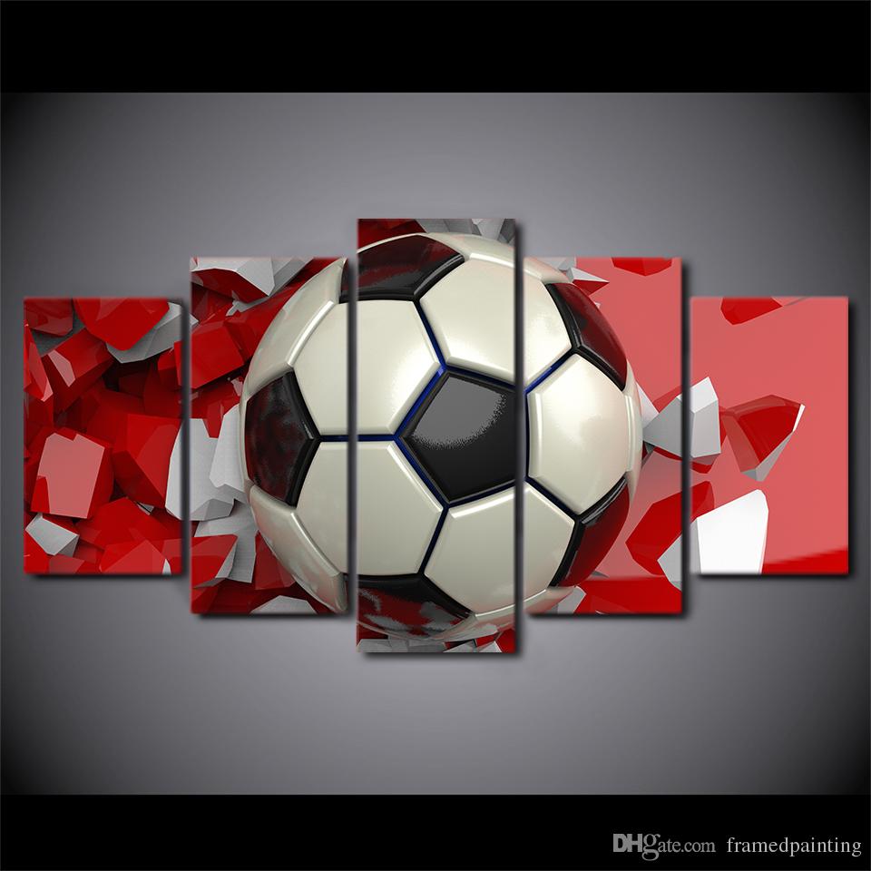 960x960 2018 Hd Printed Canvas Art Soccer Painting Wall Pictures - Soccer Painting