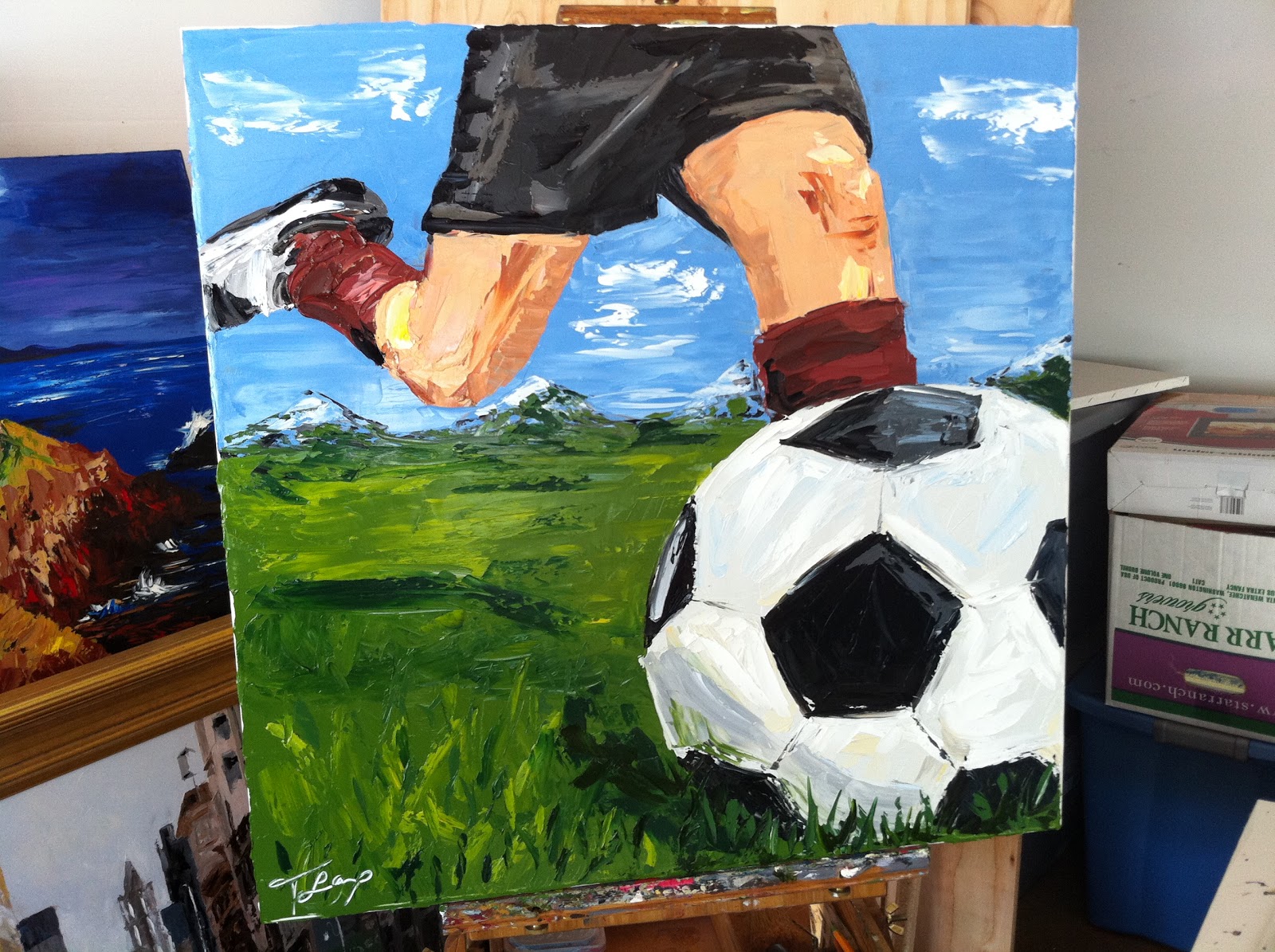 10 Captivating Soccer Painting Ideas to Unleash Your Inner Artist