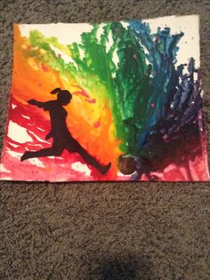236x315 Soccer Canvas Painting - Soccer Painting