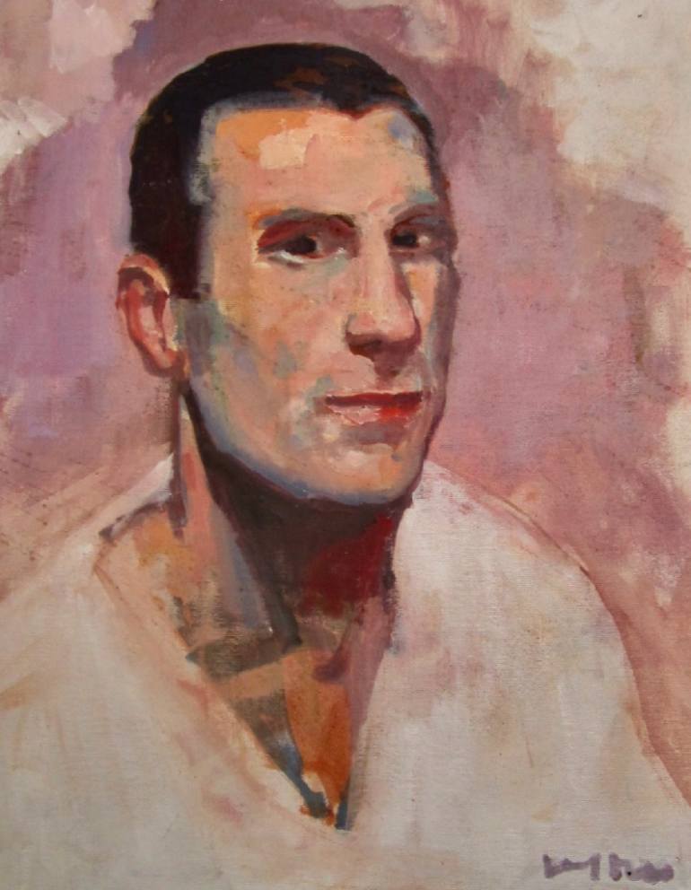 770x992 Saatchi Art Portrait Of An Italian Soccer Player Painting By - Soccer Player Painting