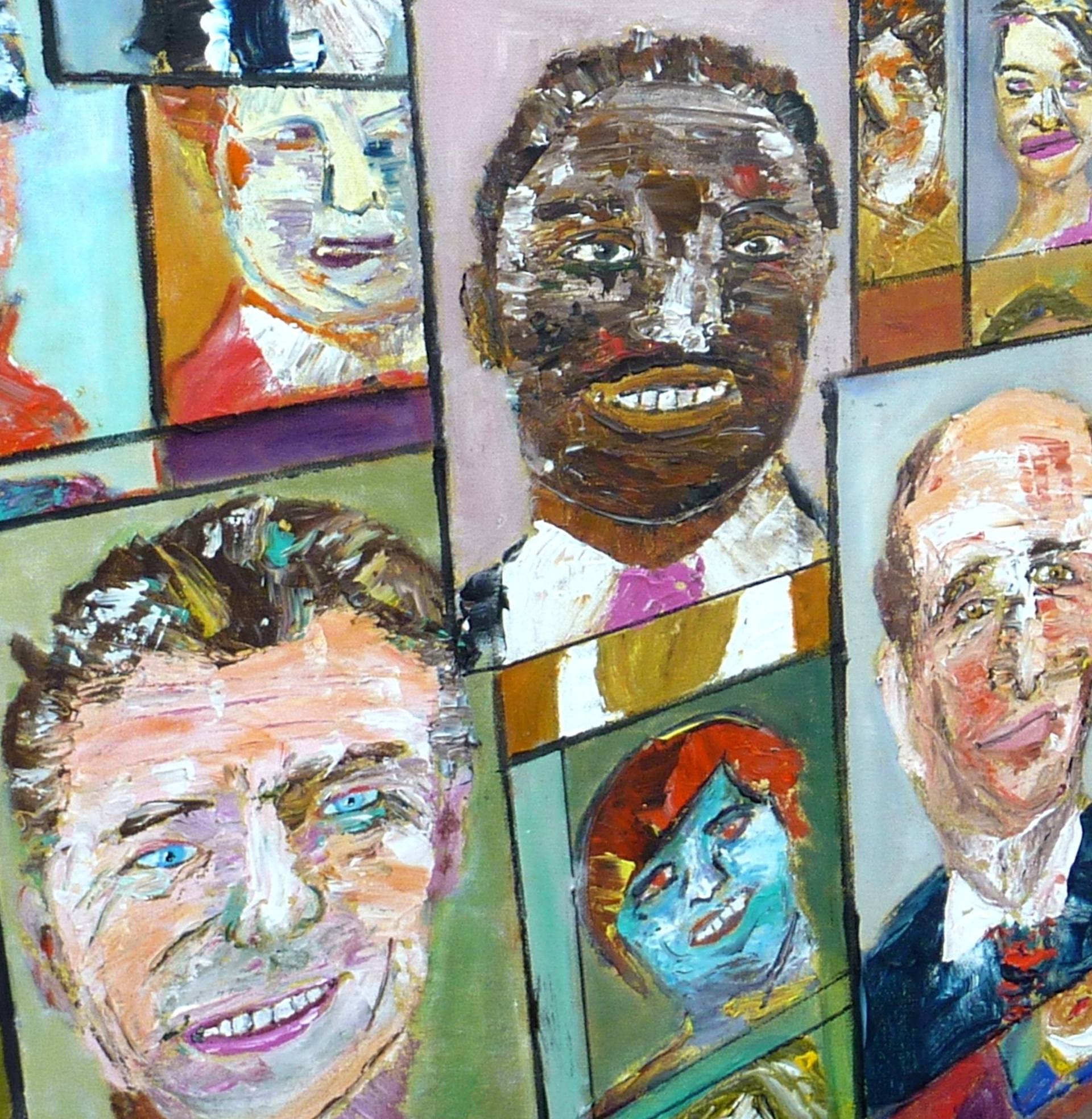 1920x1968 Saatchi Art Social Media Painting By John Barney - Social Media Painting