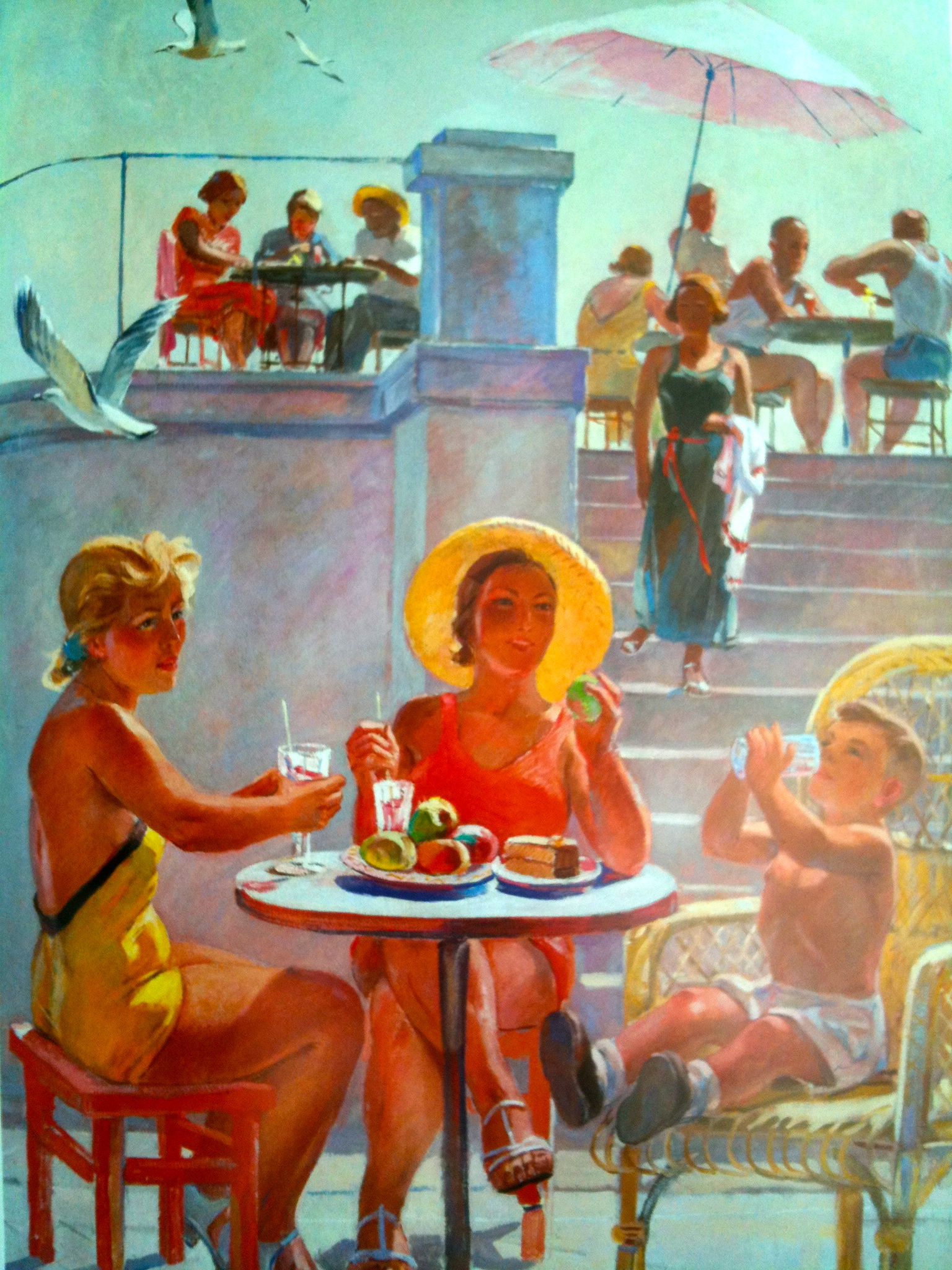 1536x2048 On Soviet Socialist Realism One Steppe - Social Realism Painting