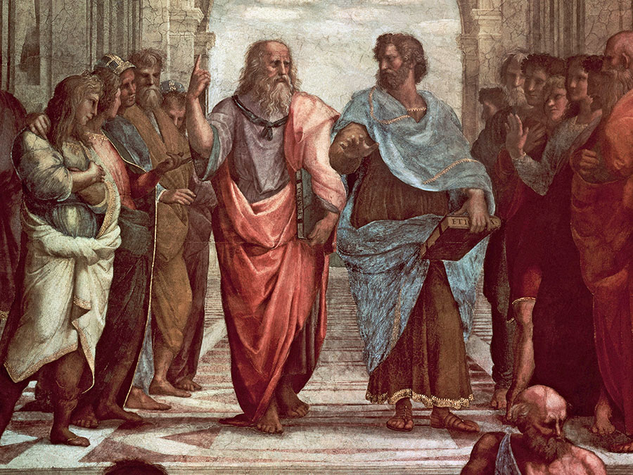 Socrates And Plato Painting At Paintingvalleycom Explore
