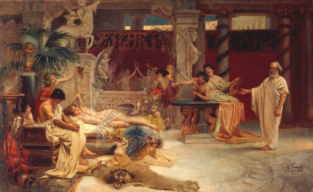 1000x612 Akg Images - Socrates Painting