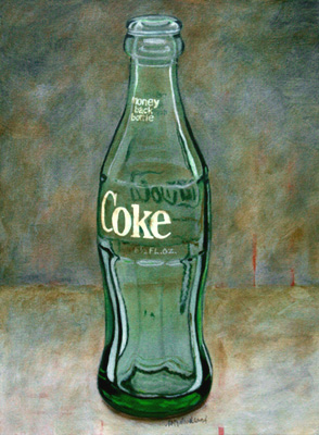 294x400 What Does Coke Bottle Shape Mean To A Vette - Soda Bottle Painting
