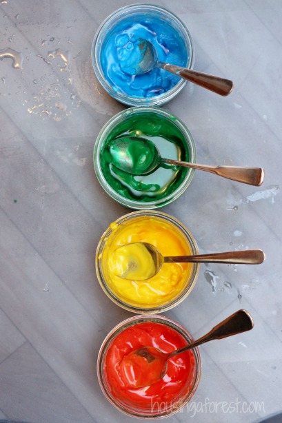 409x614 Vinegar Baking Soda ~ Paint Experiment Housing A Forest - Soda Painting