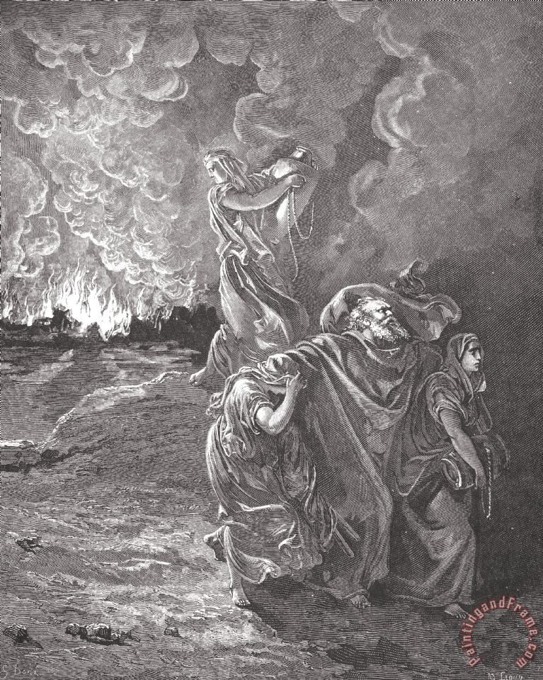 767x960 Others Sodom Amp Gomorrah Painting - Sodom And Gomorrah Painting