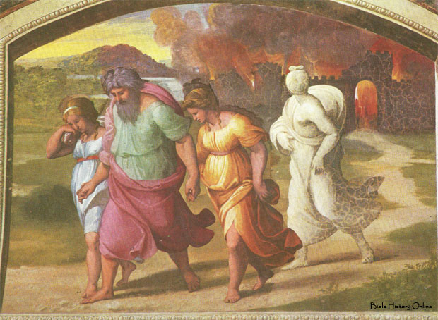 620x454 Ancient Sodom And Gomorrah - Sodom And Gomorrah Painting