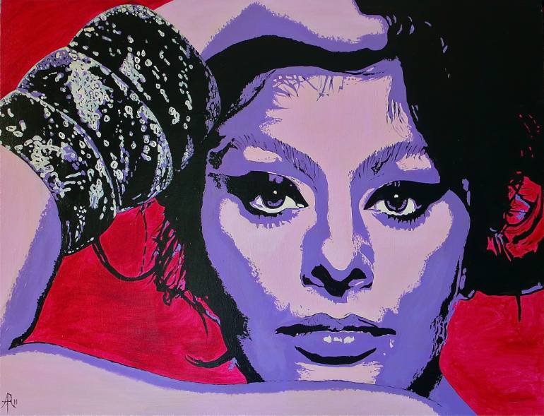 770x589 Saatchi Art Sofia Painting By Andrew Richard Rose - Sofia Painting