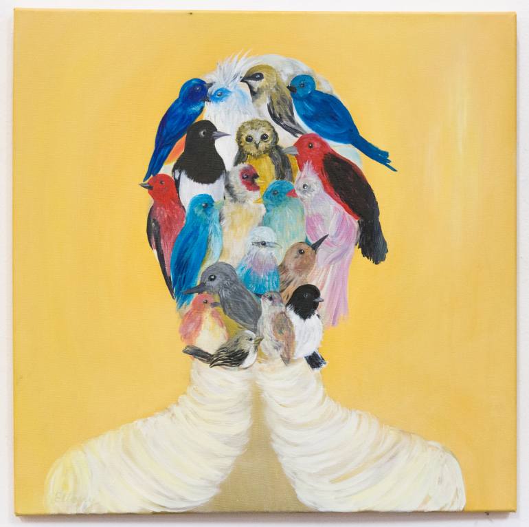 770x766 Saatchi Art Sofia Painting By Elleny Radu - Sofia Painting