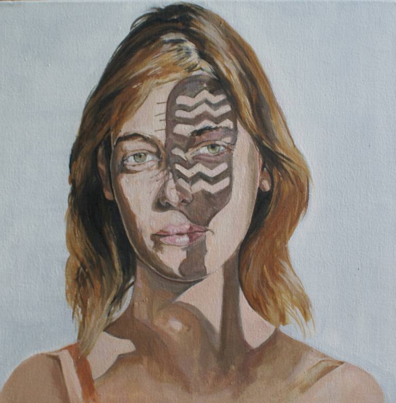 770x784 Saatchi Art Sofia Painting By Beorlegui - Sofia Painting