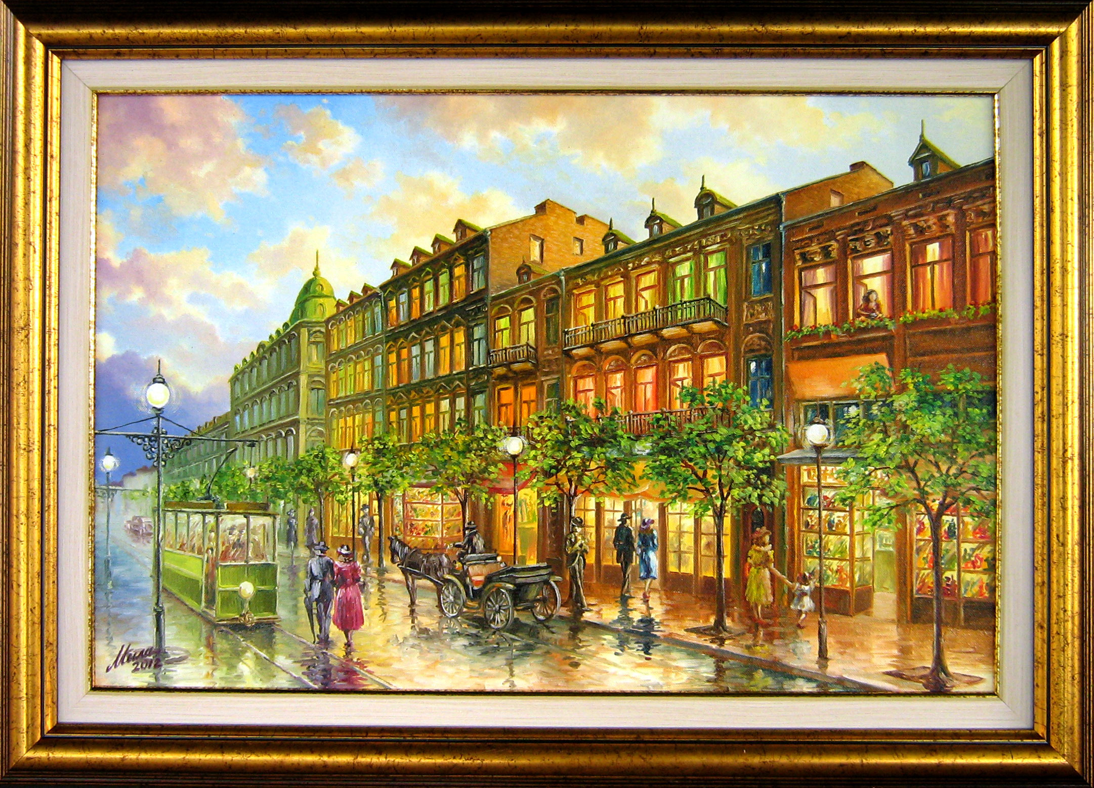 2162x1558 Paintings By Mila Vasileva Milanda Design Studio Fine Art - Sofia Painting