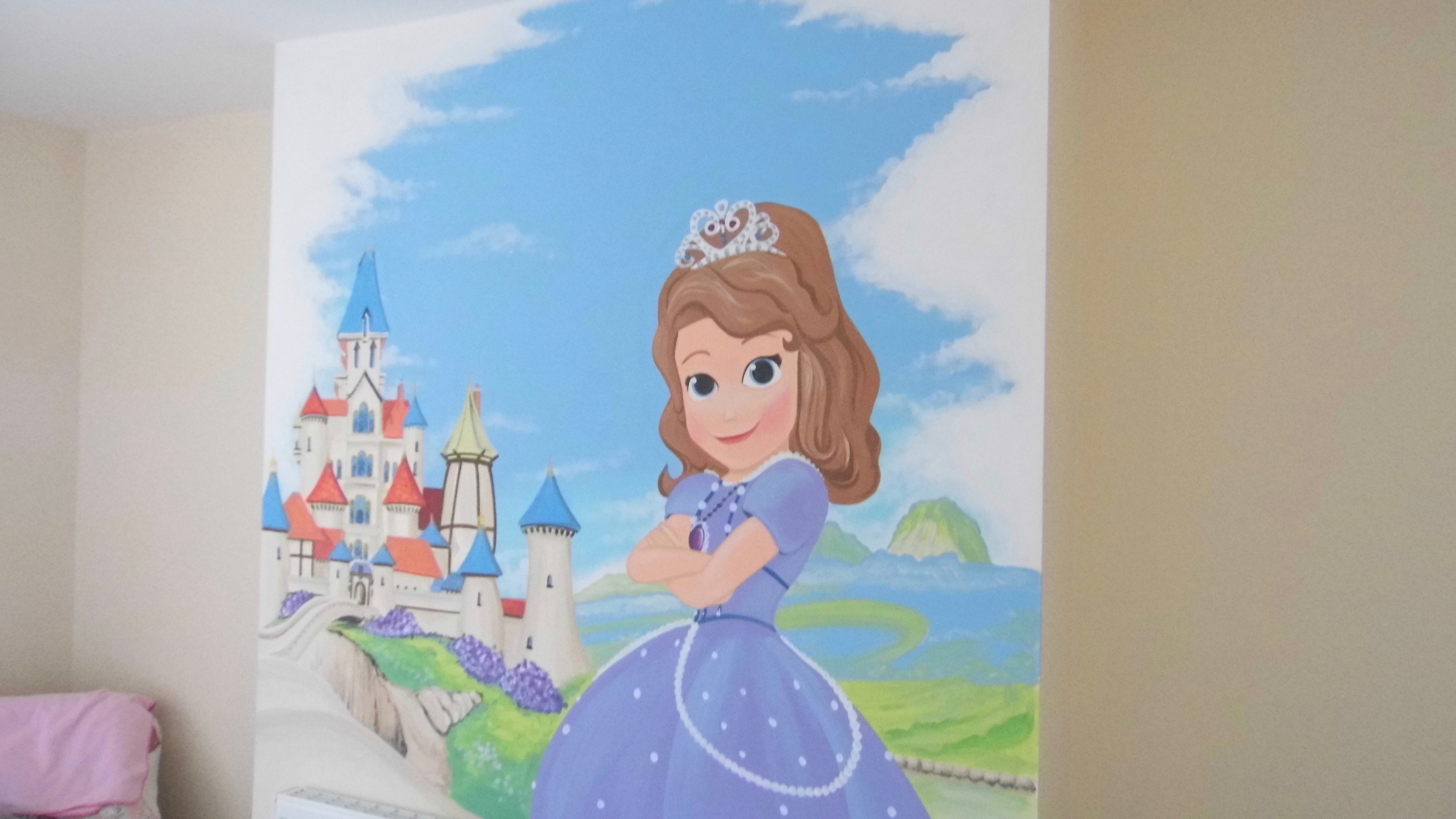 4608x2592 Kids Custom Artwerk - Sofia The First Painting