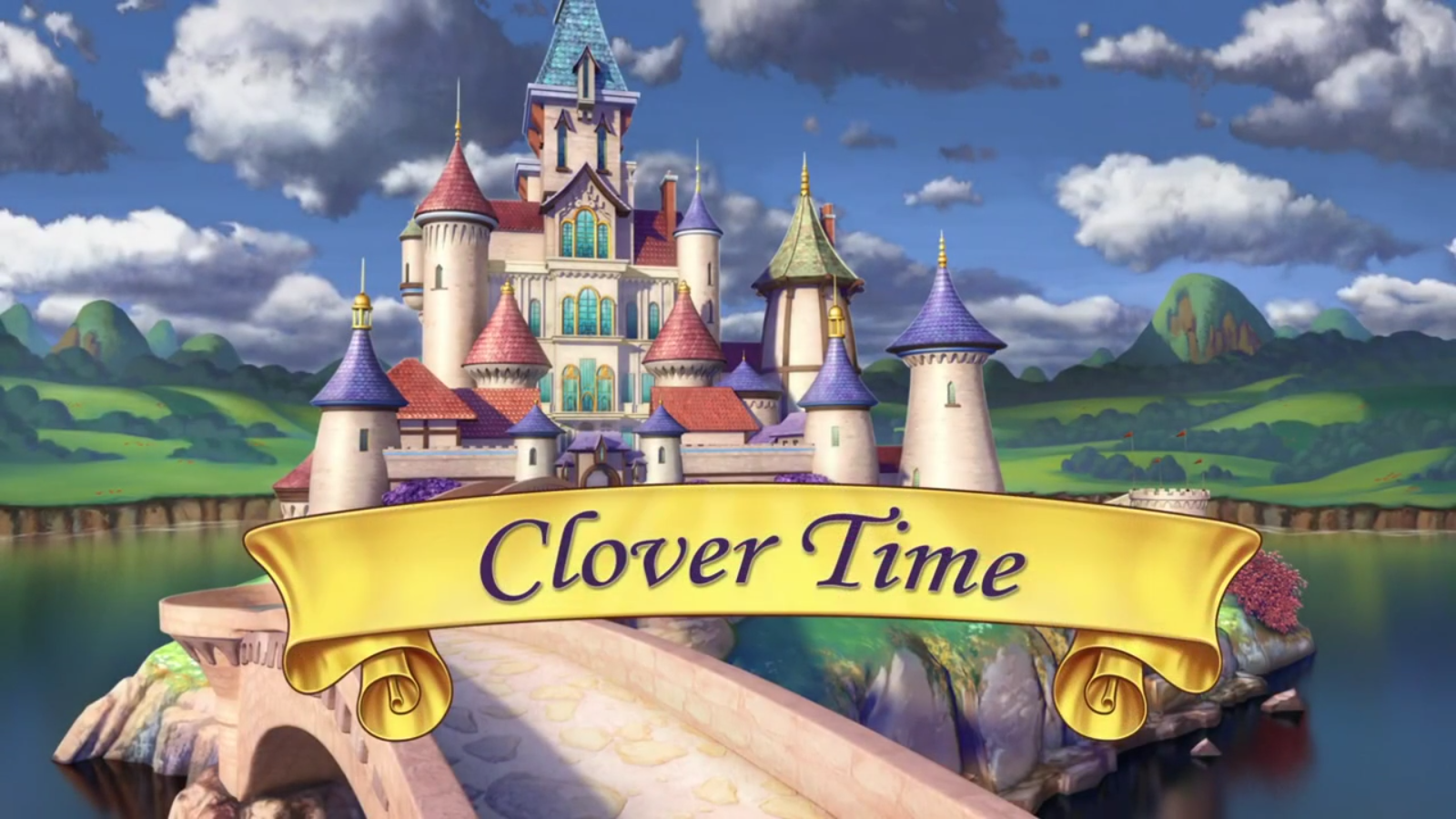 1600x900 Clover Time Disney Wiki Fandom Powered By Wikia - Sofia The First Painting