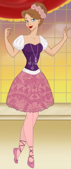 243x575 Sofia The First Princess Ballet By Unicornsmile - Sofia The First Painting