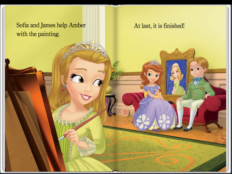 480x360 World Of Reading Sofia The First Welcome To Royal Prep By Disney - Sofia The First Painting