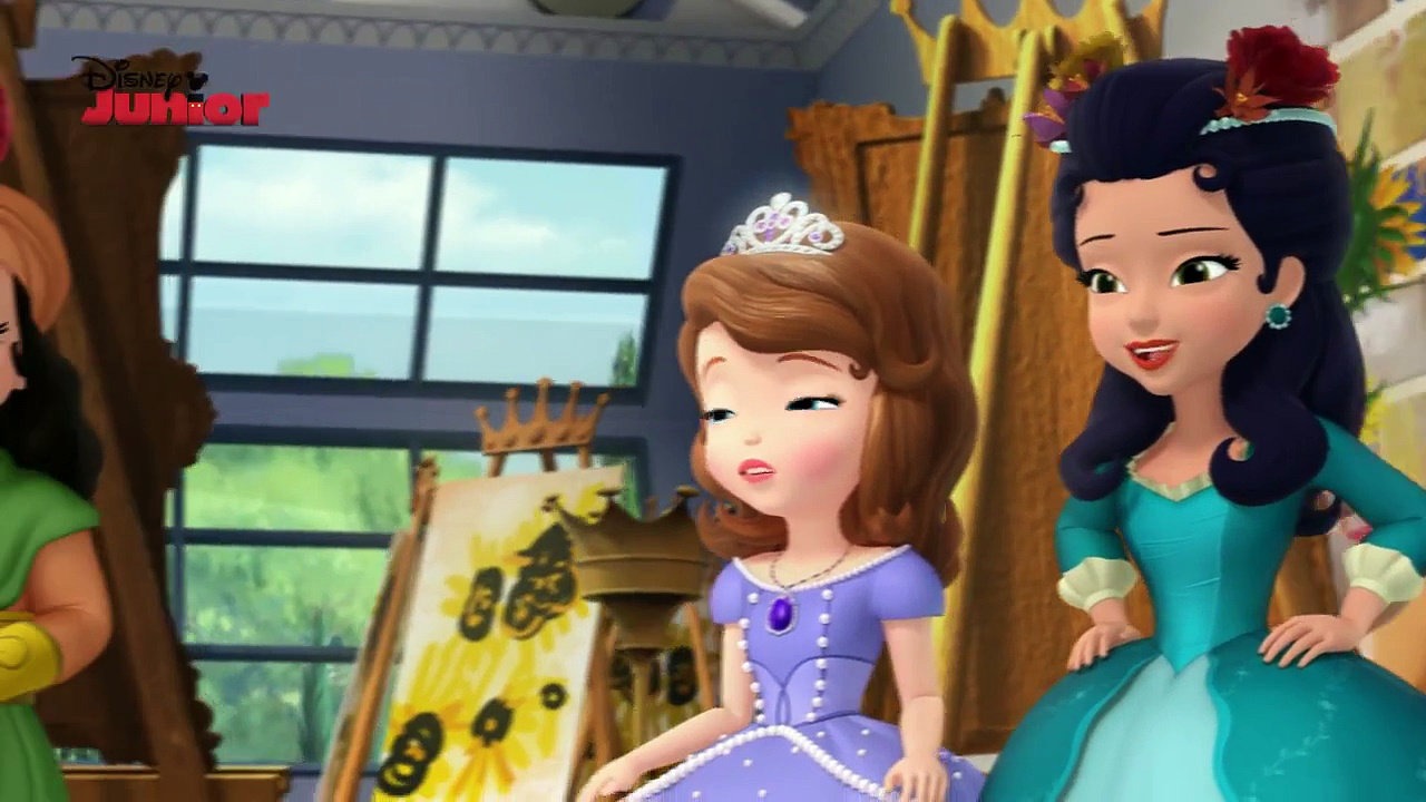 1280x720 Enchanted Painting Sofia The First Disney Junior Uk Hd - Sofia The First Painting