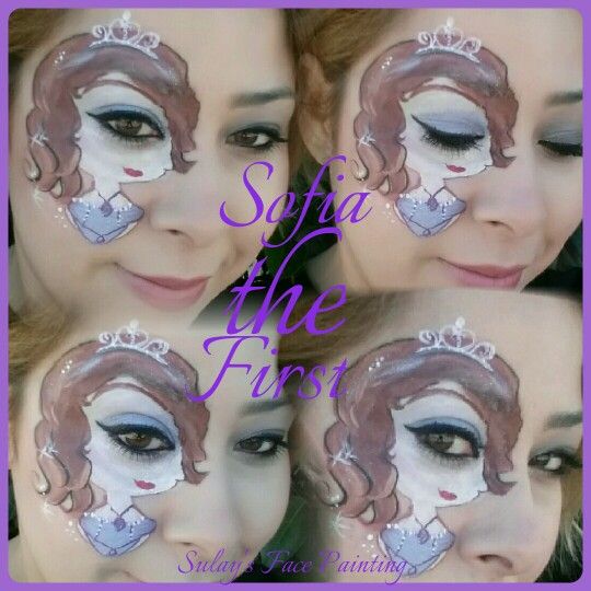 540x540 Face Painting Sofia The First Face Painting By Sulays Face - Sofia The First Painting
