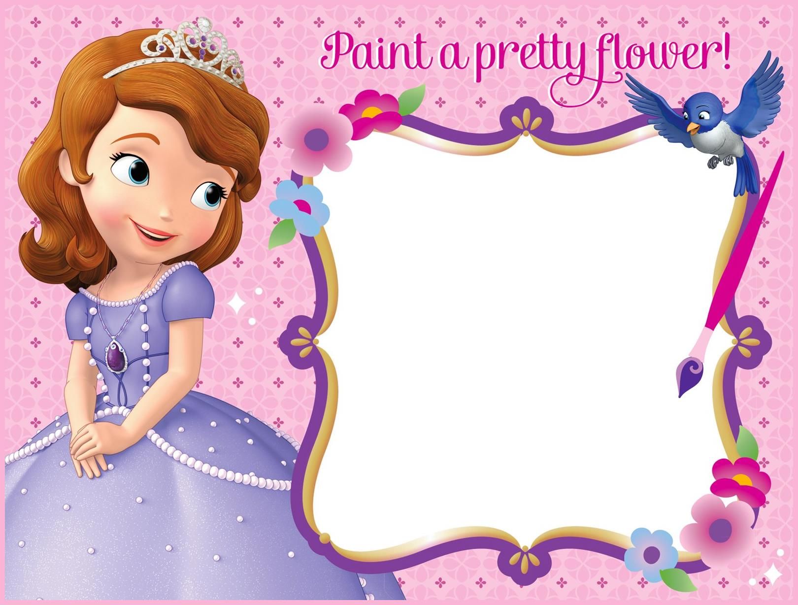 Принцесса 6 лет. Фоторамка для девочки. Рамки детские с принцессами.