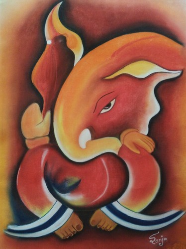 374x500 Soft Pastel Painting Amp Painting Service Provider From Allahabad - Soft Pastel Painting