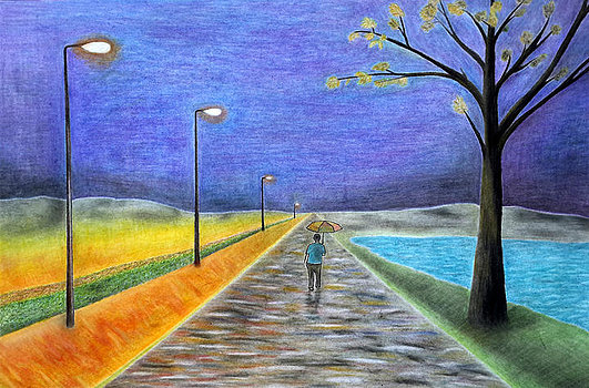 531x350 Soft Pastel Paintings - Soft Pastel Painting