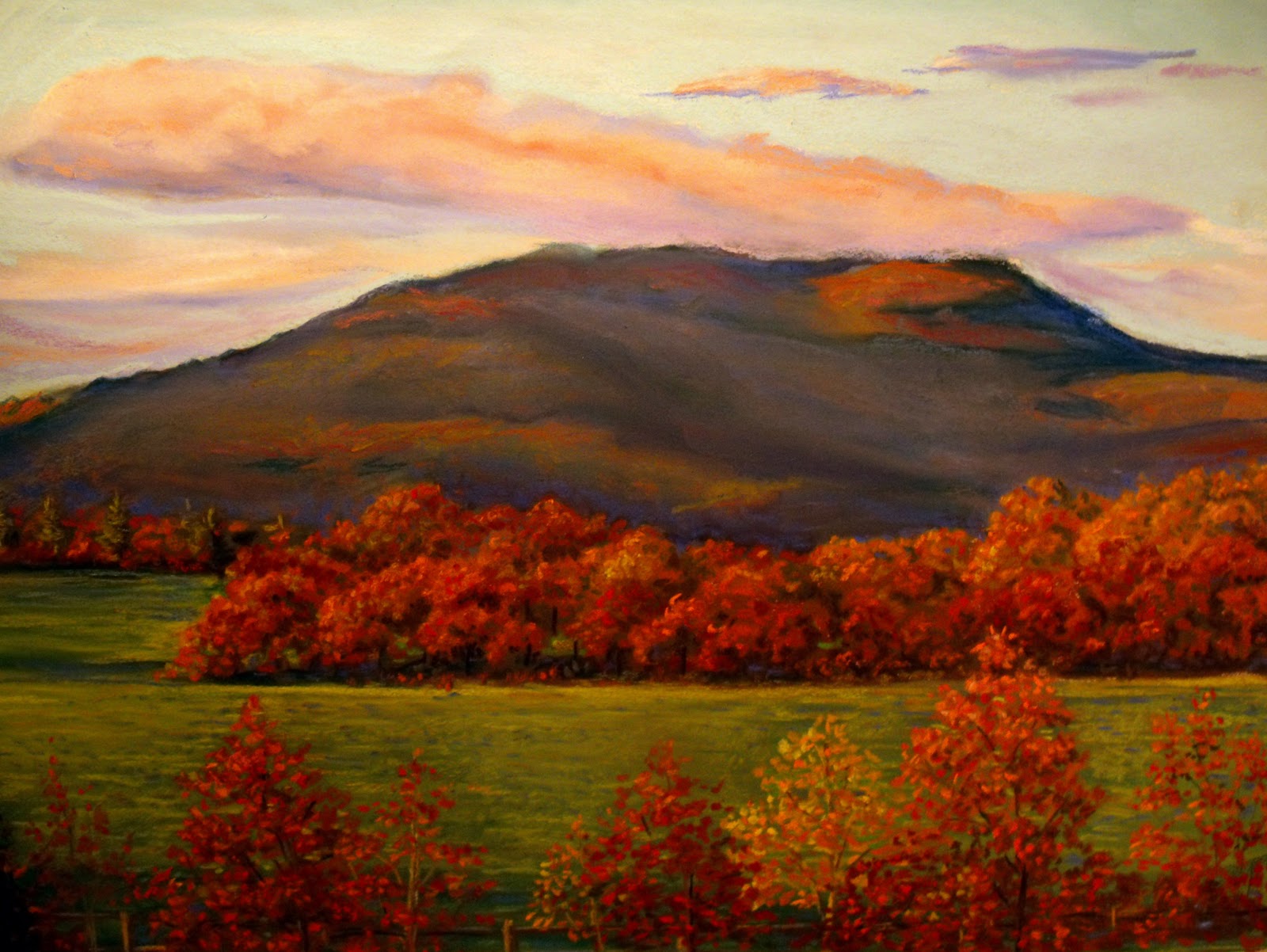 1600x1202 Deborah O'Keeffe Paintings Of Ireland Pastel Paintings - Soft Pastel Painting