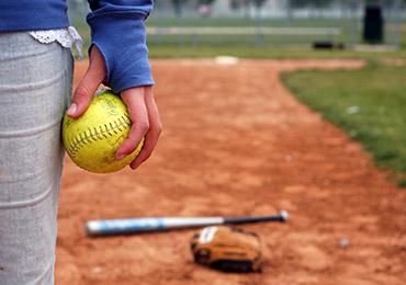 370x260 Softball Field Layout Diagram Measurement Painting Line Marking. - Softball Painting