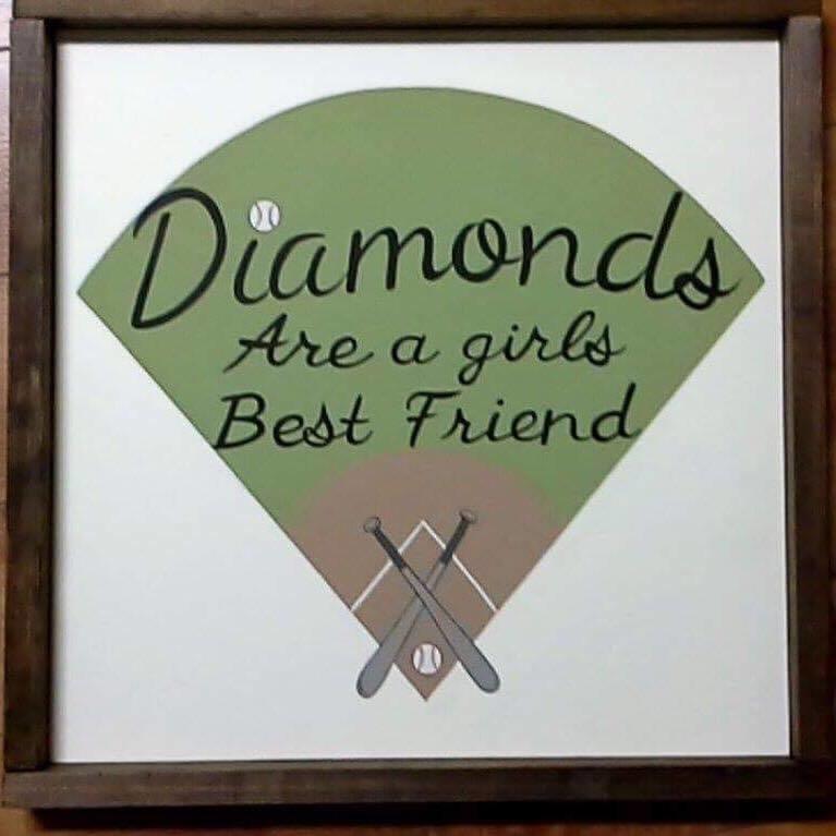 767x767 Softball Painting - Softball Painting