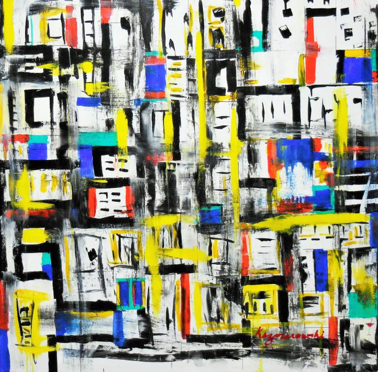 770x756 Saatchi Art Soho Painting By David Kazmerowski - Soho Painting