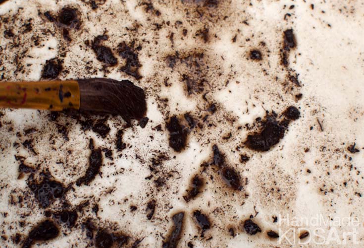 735x500 Mud Painting A Steam Activity For Kids - Soil Painting