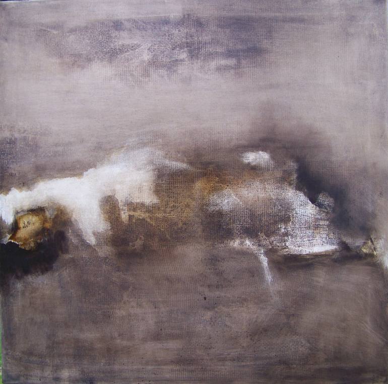 770x763 Saatchi Art Smell Of Soil Painting By Birute Nomeda Stankuniene - Soil Painting