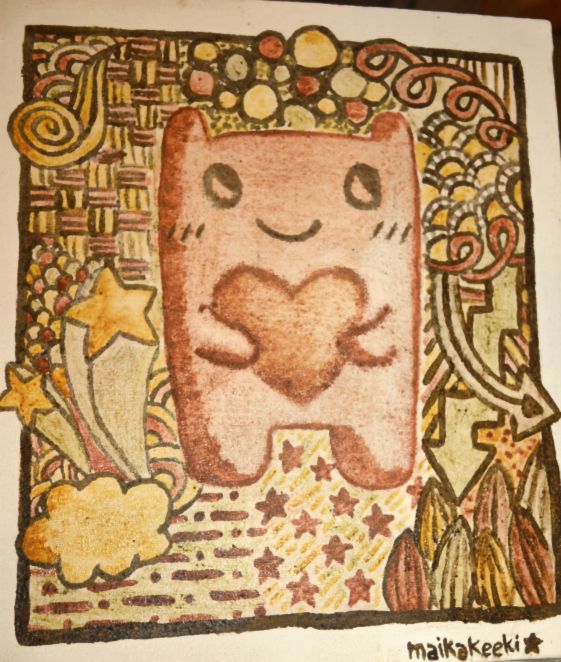 561x662 Soil Painting Doodle By Maikakeeki - Soil Painting