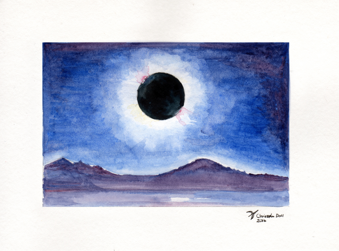 Solar Eclipse Painting at Explore collection of