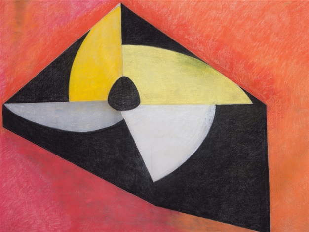 626x470 Large Pastel On Canvas Solar Energy By David Lamelas On Artnet - Solar Energy Painting