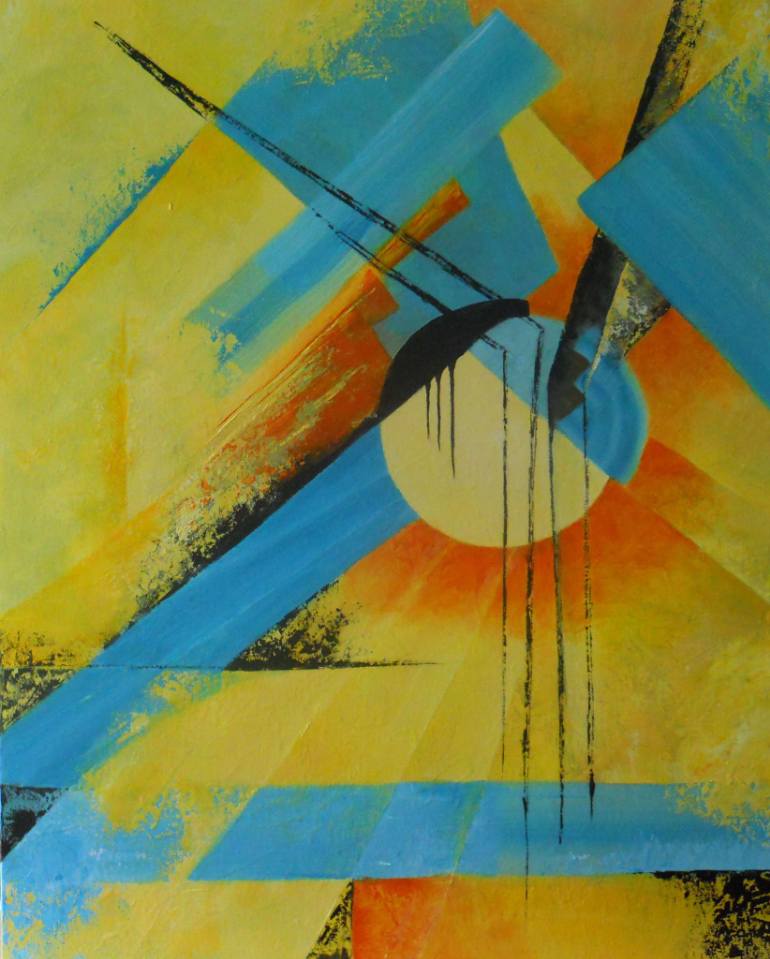 770x959 Saatchi Art Solar Energy - Solar Energy Painting