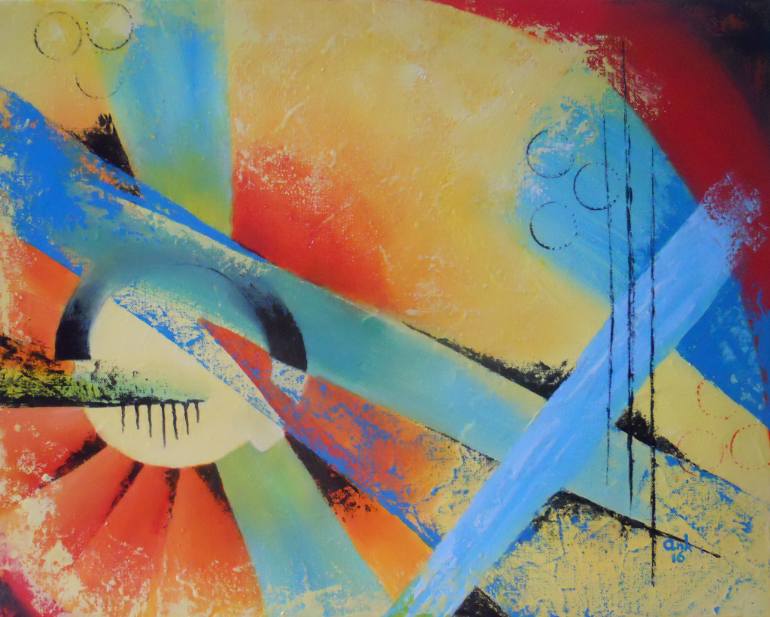 770x617 Saatchi Art Solar Energy - Solar Energy Painting