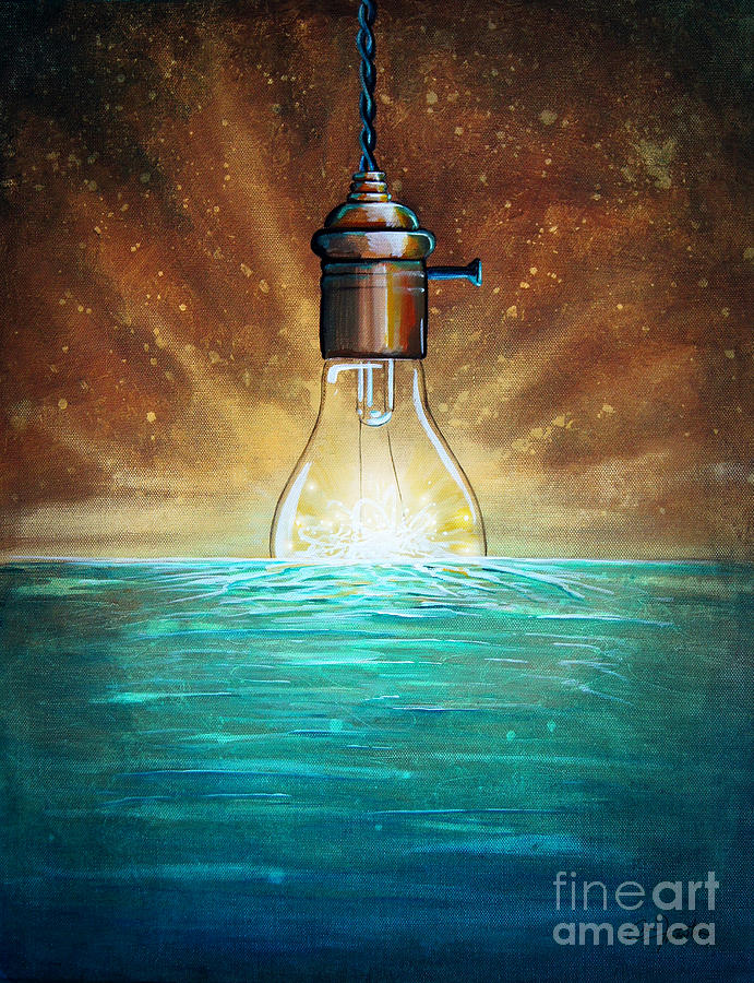 691x900 Solar Energy Painting By Cindy Thornton - Solar Energy Painting