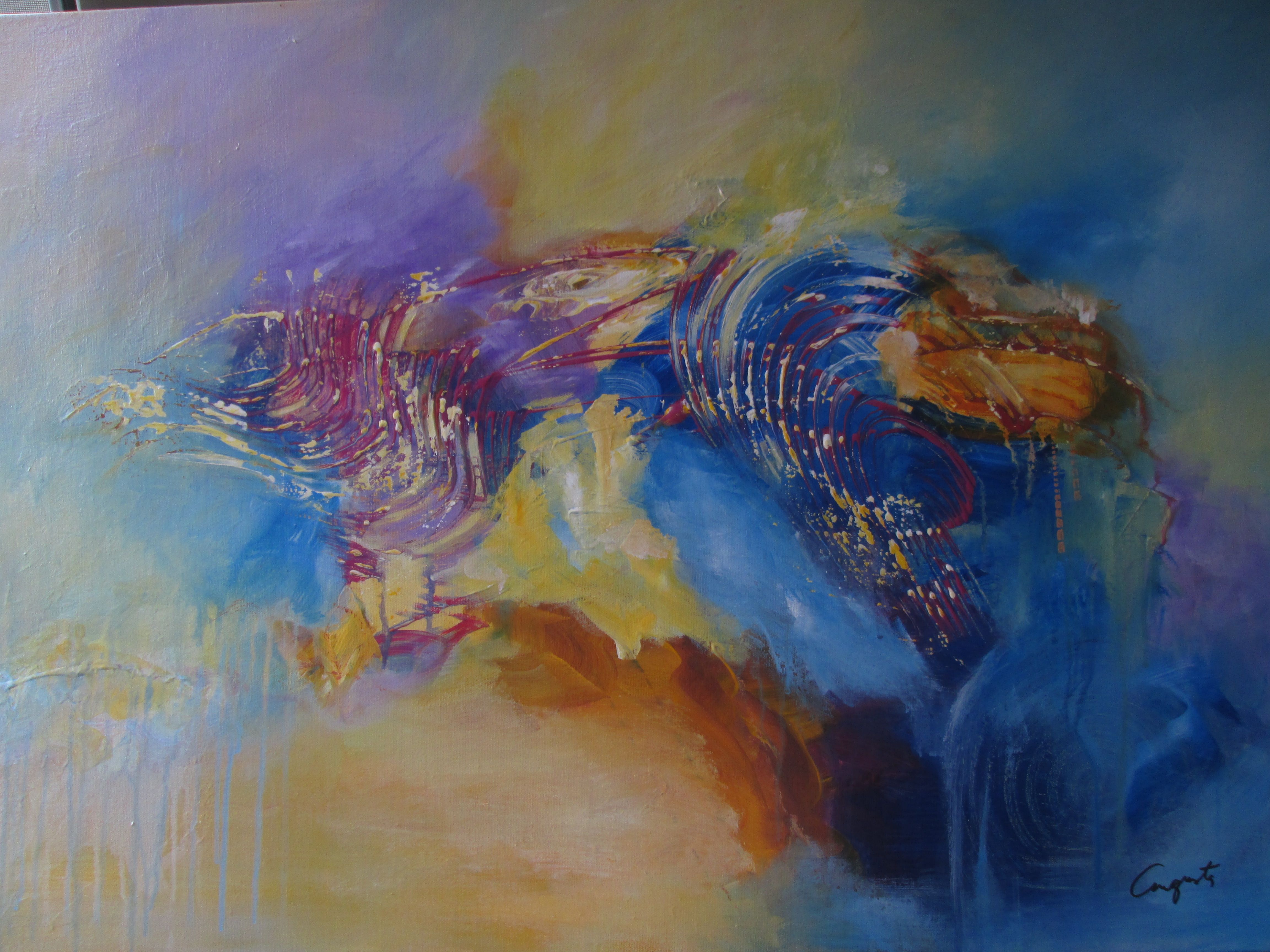 4608x3456 Solar Energy Augustalourenco Paintings - Solar Energy Painting