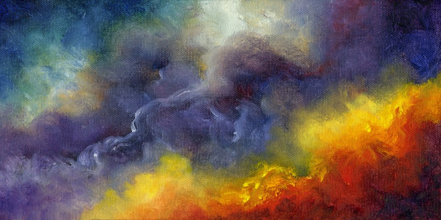 864x432 Marina Petro ~ Adventures In Daily Painting Solar Flames - Solar Painting