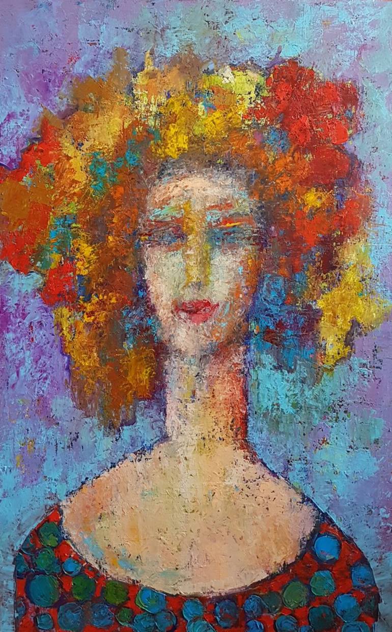 770x1241 Saatchi Art Solar Painting By Irina Kolesnikova - Solar Painting