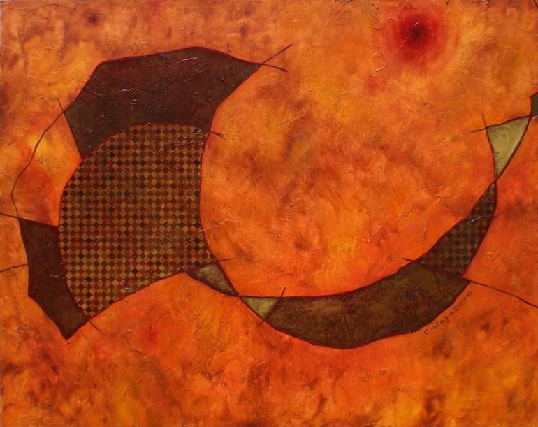 770x611 Saatchi Art Solaris Painting By Gustavo Cologni - Solaris Painting