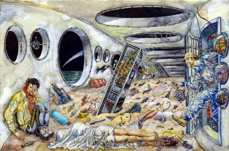 800x529 For The First Time In The Auction Ai. The Painter Mikhail Romadin - Solaris Painting