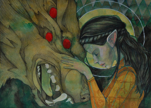 500x358 Solas The Dreamboat Tumblr - Solas Painting