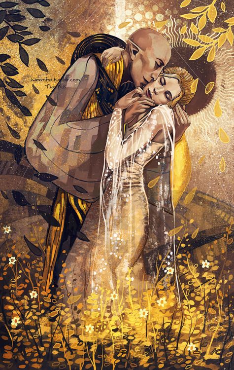 475x750 Swevenfox Completed Illustration Commission For Modernfan Of Her - Solas Painting